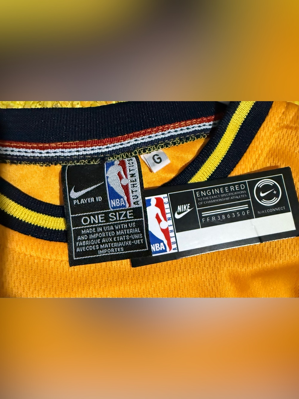 Reggie Miller NWOT Nike NBA Indiana Pacers Ruched Jersey Mini Dress Tag Sz 44 M - Picture 6 of 6